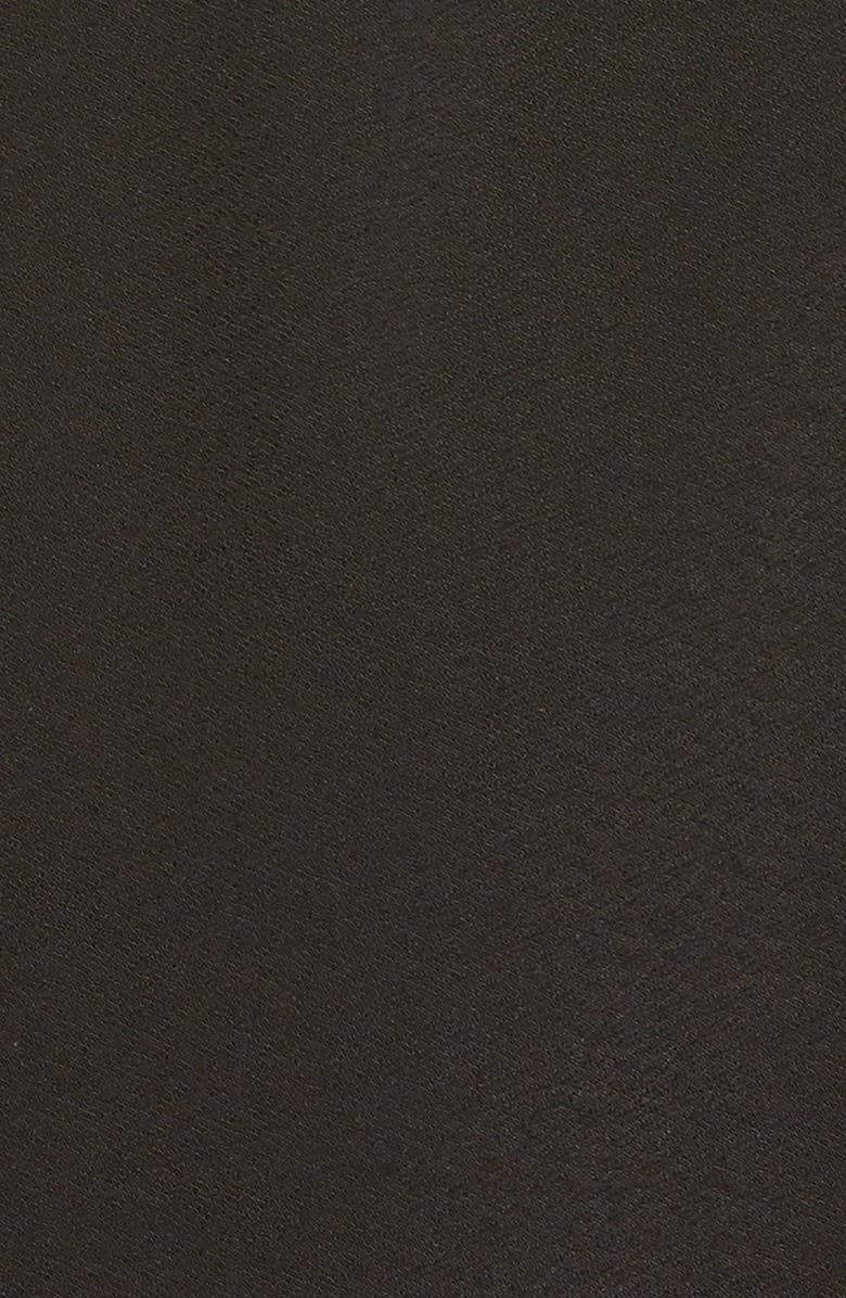 Leith Flounce Sleeve Wrap Dress, Alternate, color, Black