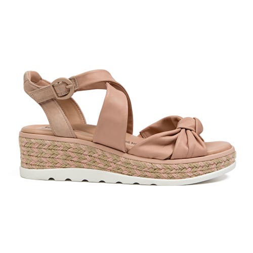 Jambu Diana Wedge Sandal In Rose