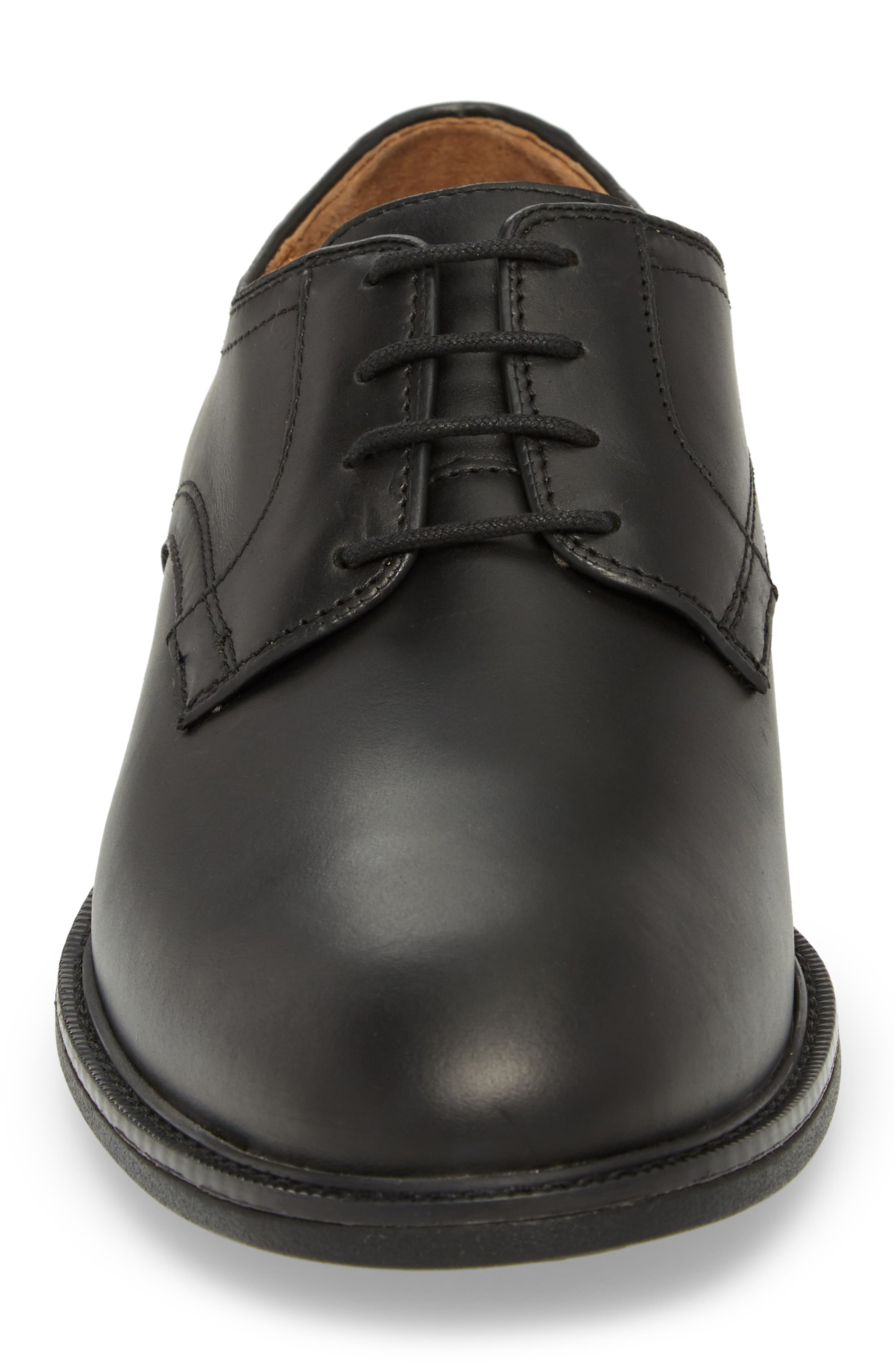 Hollis XC4® Waterproof Plain Toe Derby, Alternate, color, BLACK NUBUCK