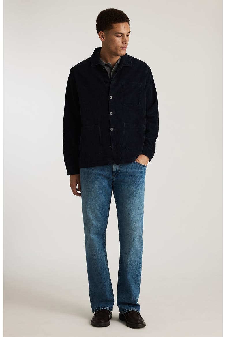 Corduroy Overshirt, Alternate, color, NAVY