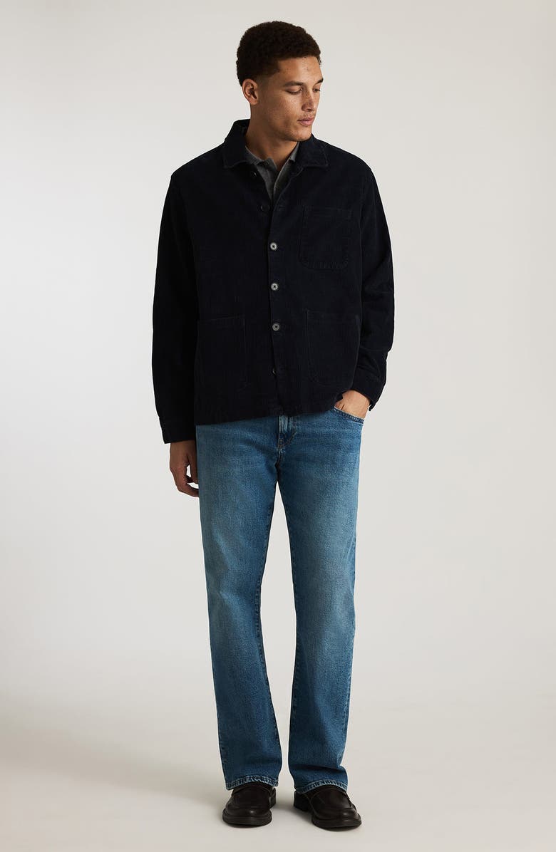 Mavi Jeans Corduroy Overshirt, Alternate, color, Navy