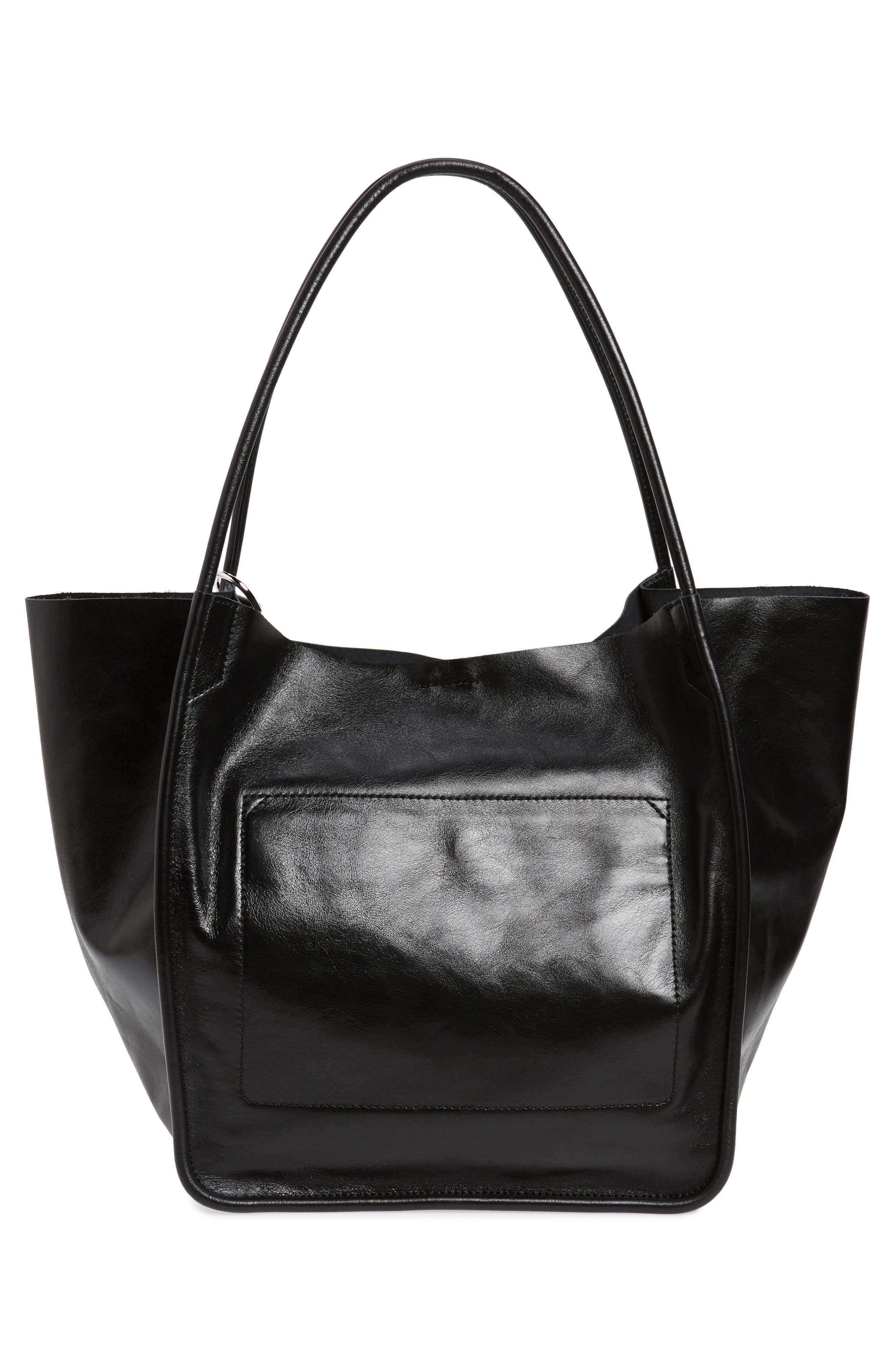 Proenza Schouler Large Calfskin Leather Tote, Alternate, color, 