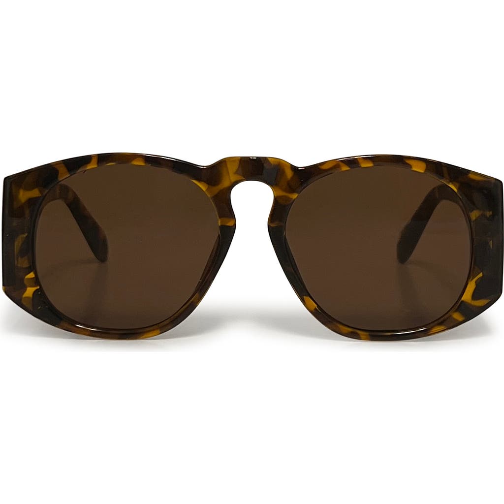 Youzey The Margot Sunglasses In Brown