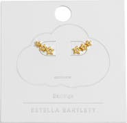 Estella Bartlett Cubic Zirconia Star Ear Crawler Earrings