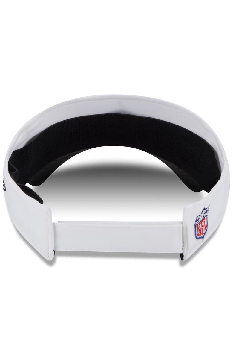 New Era Men's New Era White/Black New Orleans Saints 2025 NFL Training Camp Adjustable Visor, Alternate, color, White