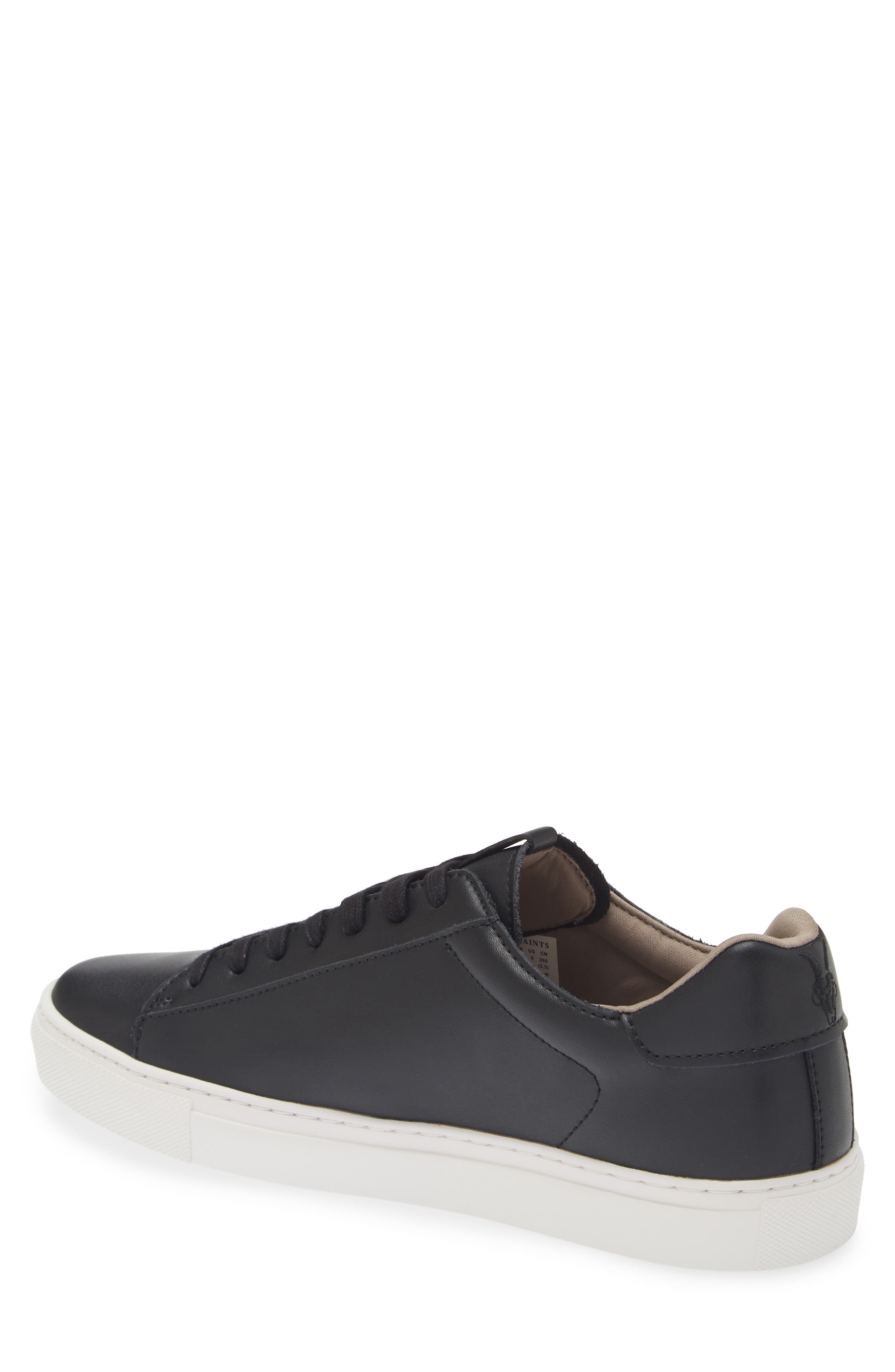 AllSaints Klip Sneaker, Alternate, color, Black/White