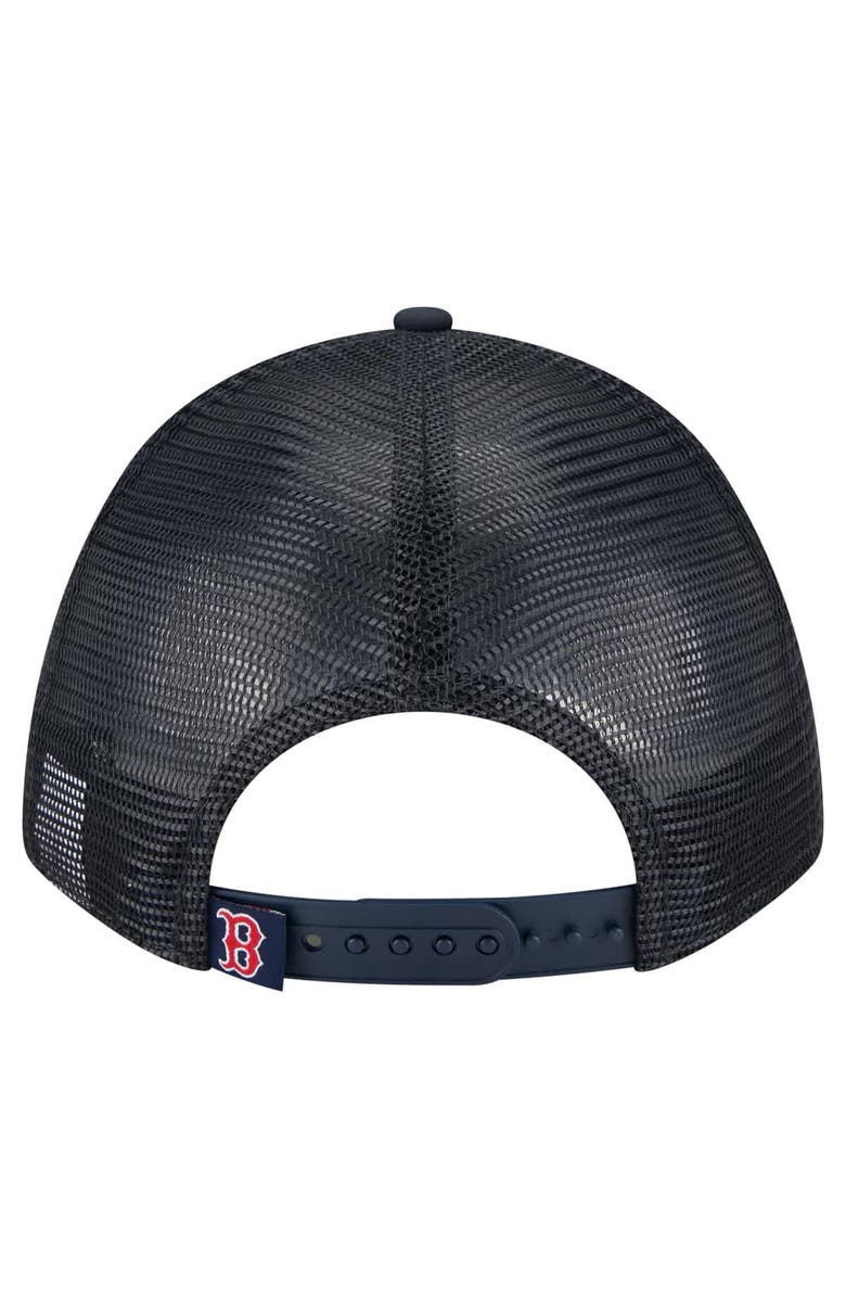 New Era Men's New Era Navy Boston Red Sox Minimalist 9FORTY A-Frame Adjustable Hat, Alternate, color, Navy