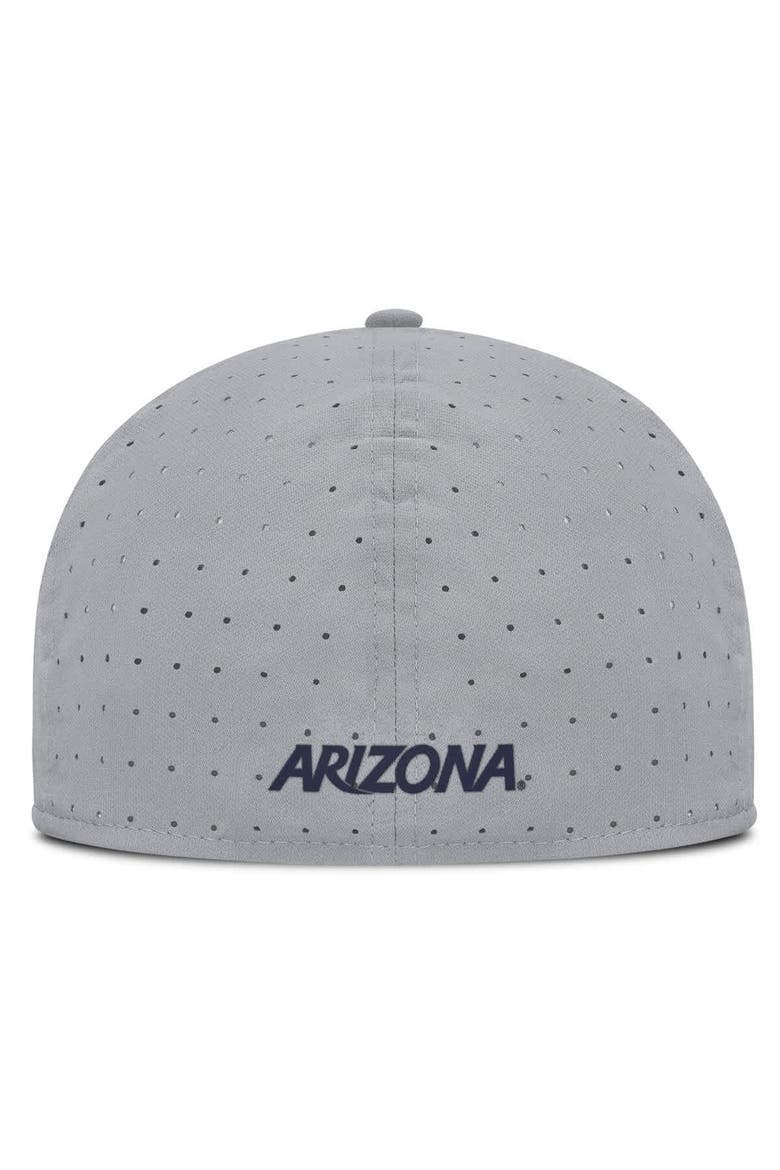 Men's Nike Gray Arizona Wildcats On-Field Dugout True Performance Fitted Hat, Alternate, color, Gray