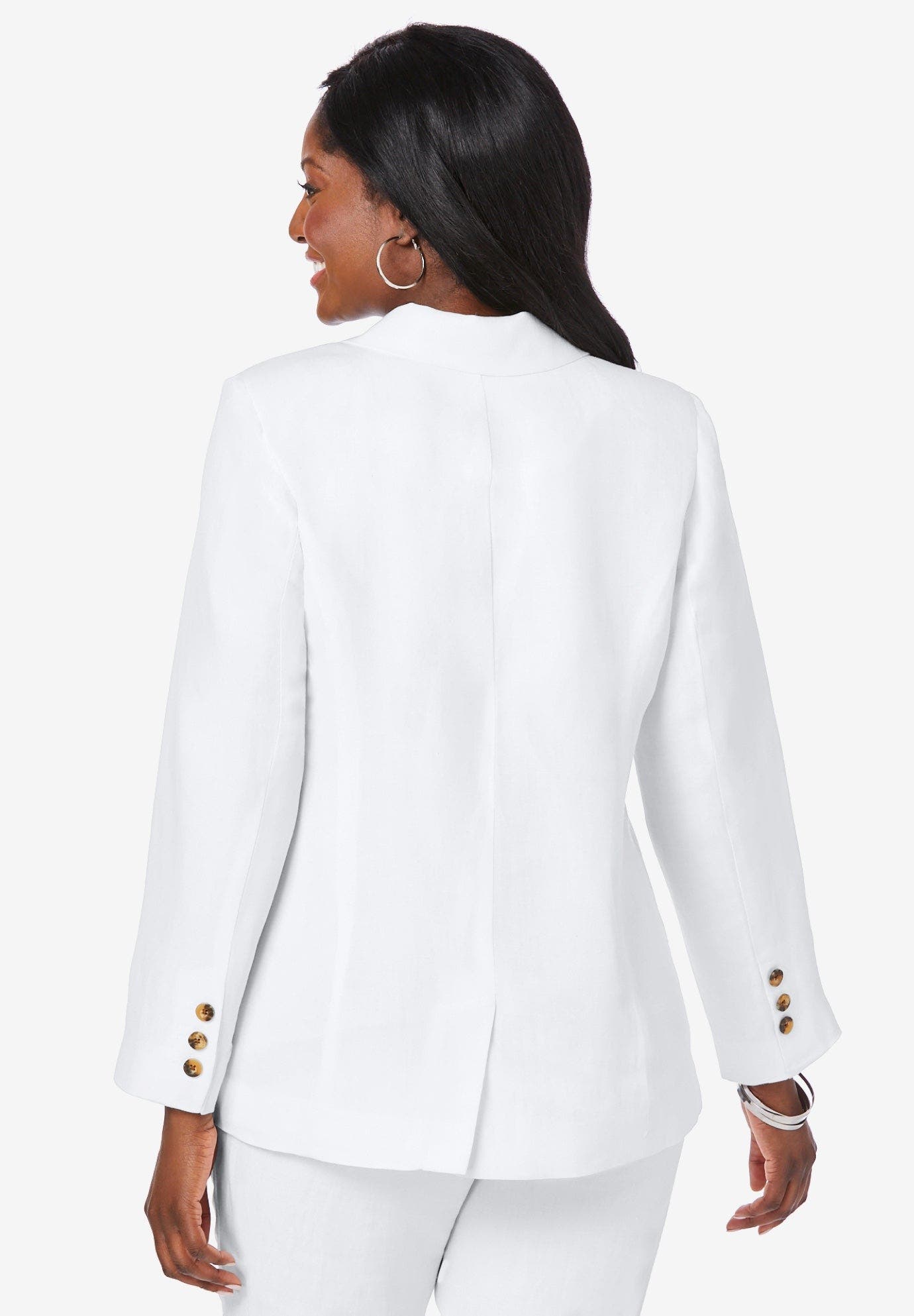 Linen Blazer - image 4