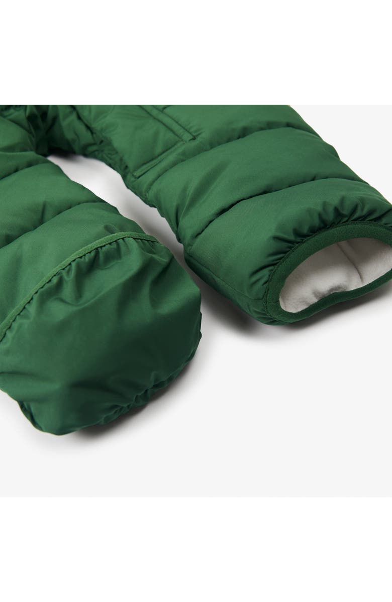 Primary Baby Parka Puffer Suit, Alternate, color, Evergreen