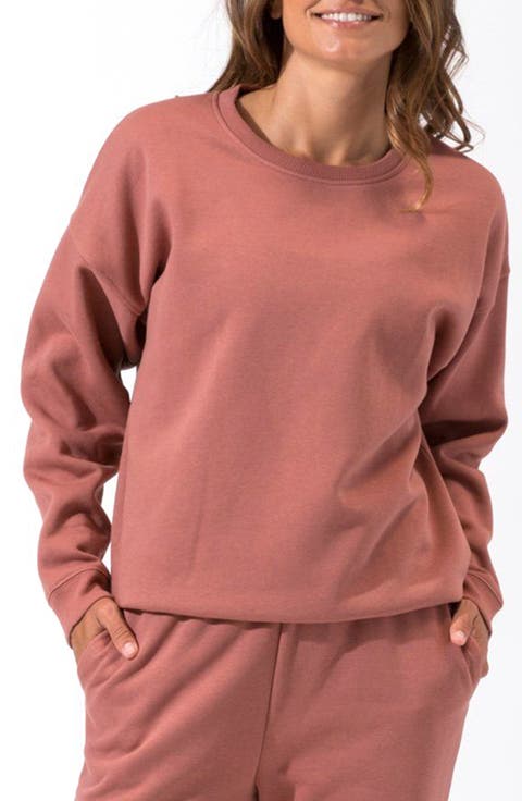 Invincible Organic Cotton Blend Fleece Sweatshirt