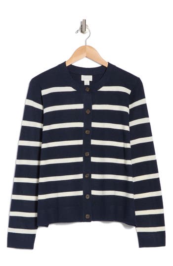 CASLON CASLON® CLASSIC CREWNECK CARDIGAN