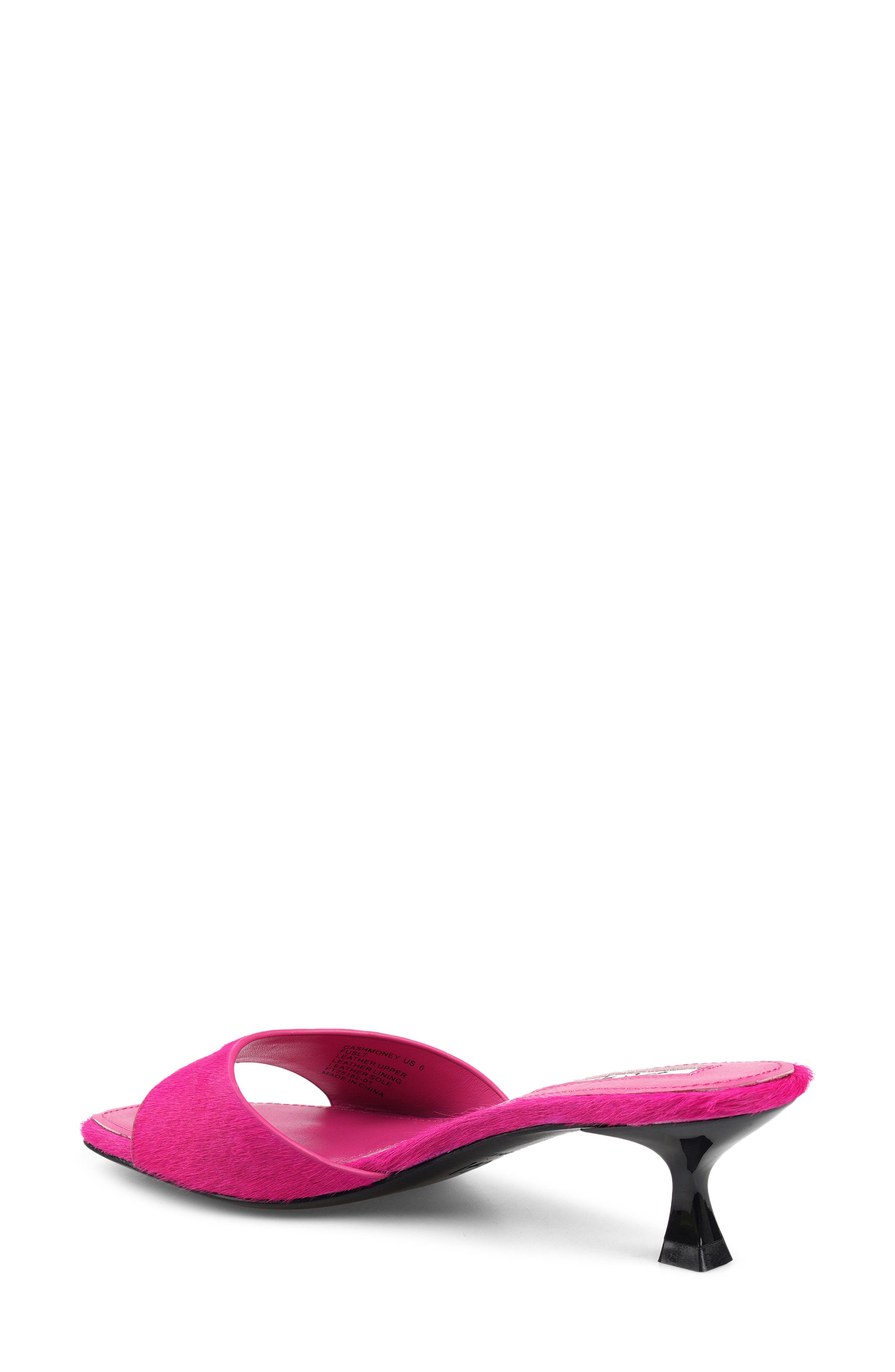 Cashmoney  Slide Sandal, Alternate, color, FUSCHA LEATHER