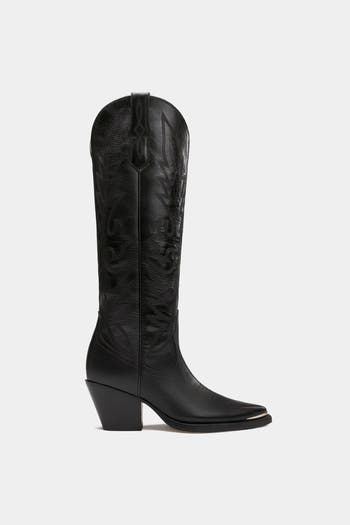 Western Fashion Leather Boots Gilia