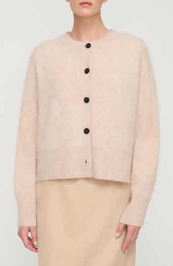 Brushed Cashmere Cardigan