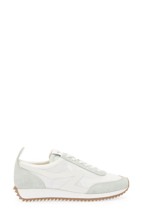 Rag & Bone Retro Runner Sneakers In Off-white/mint
