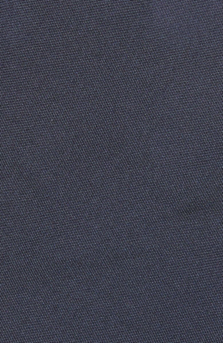 Ralph Lauren Purple Label Peau de Soie Solid Navy Silk Tie, Alternate, color, Dark Navy