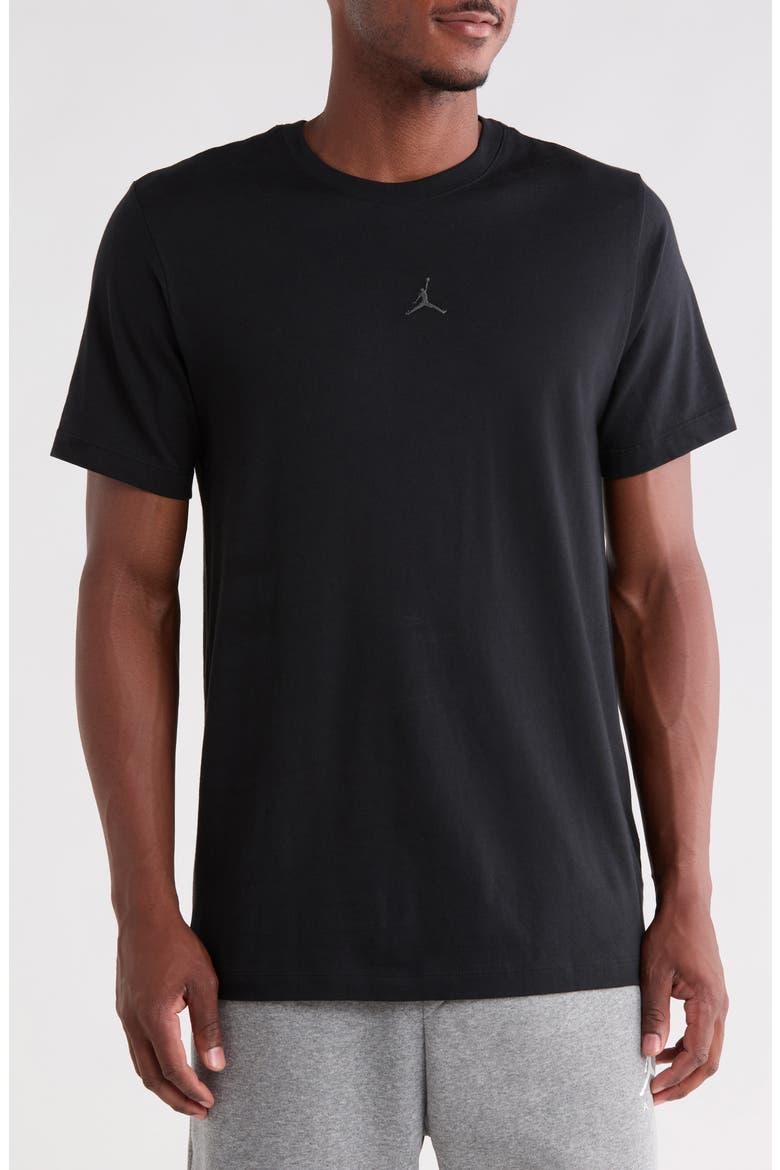Jordan Essentials Vintage Crewneck T-Shirt, Main, color, BLACK/ SAIL