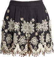 KOBI HALPERIN Annabel Embroidered Shorts