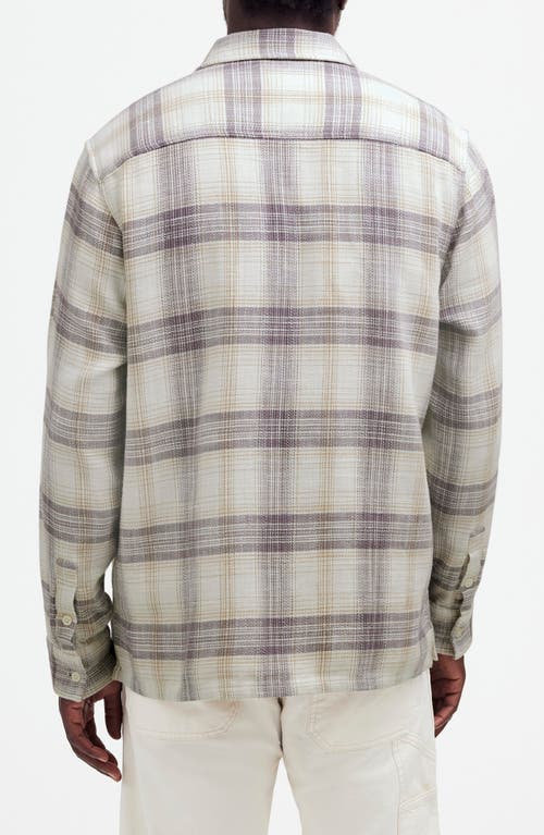 Madewell Plaid Slub Twill Easy Shirt In Multi