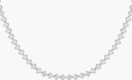 Aurate New York Lab Grown Diamond Tennis Choker Necklace