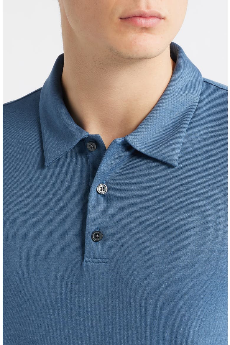 Bron Anemone Modal Blend Jersey Polo, Alternate, color, BERING