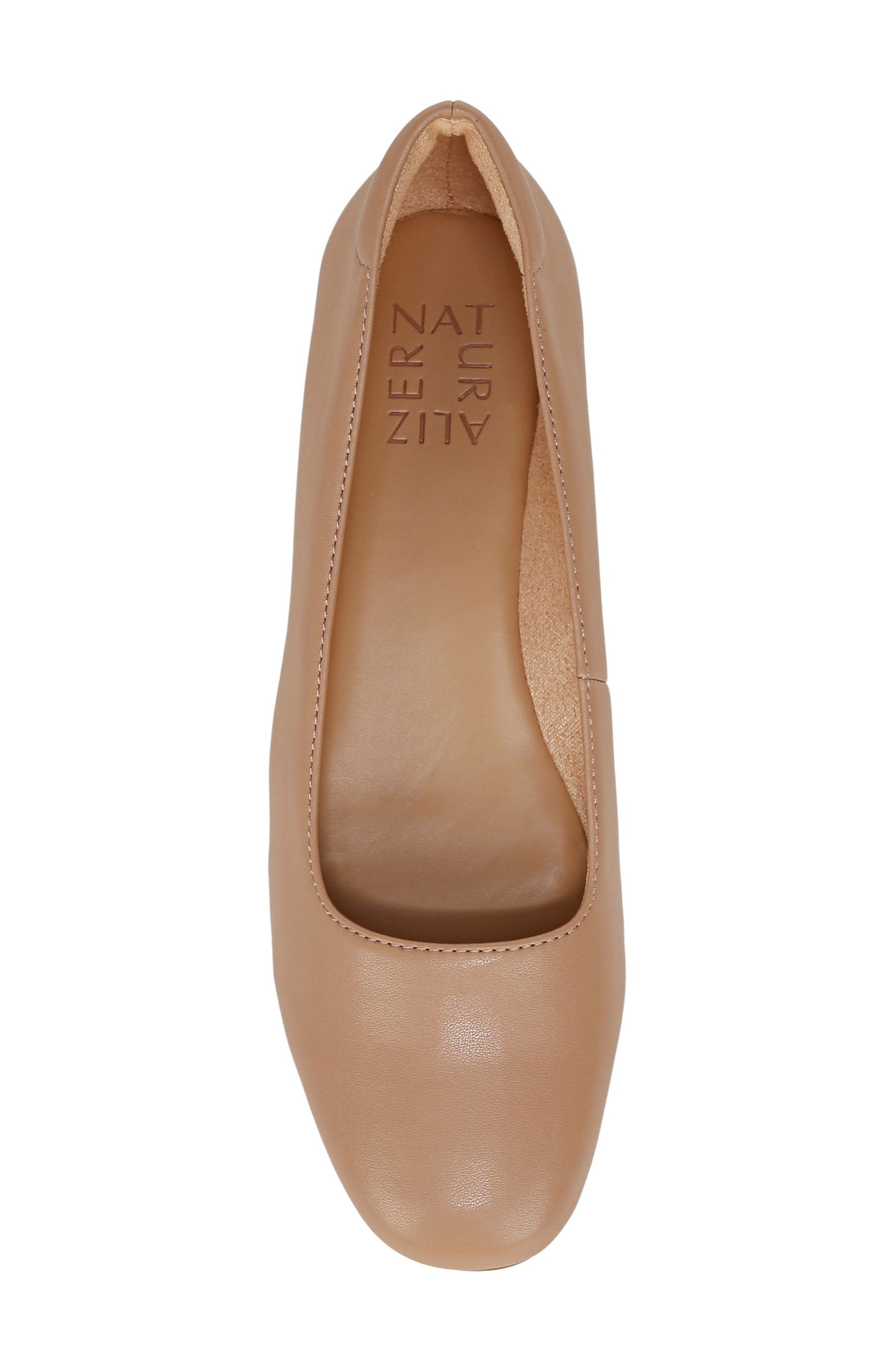 Naturalizer Kari Ballet Flat, Alternate, color, Taupe Faux Leather