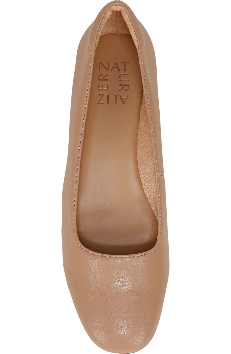 Naturalizer Kari Ballet Flat, Alternate, color, Taupe Faux Leather
