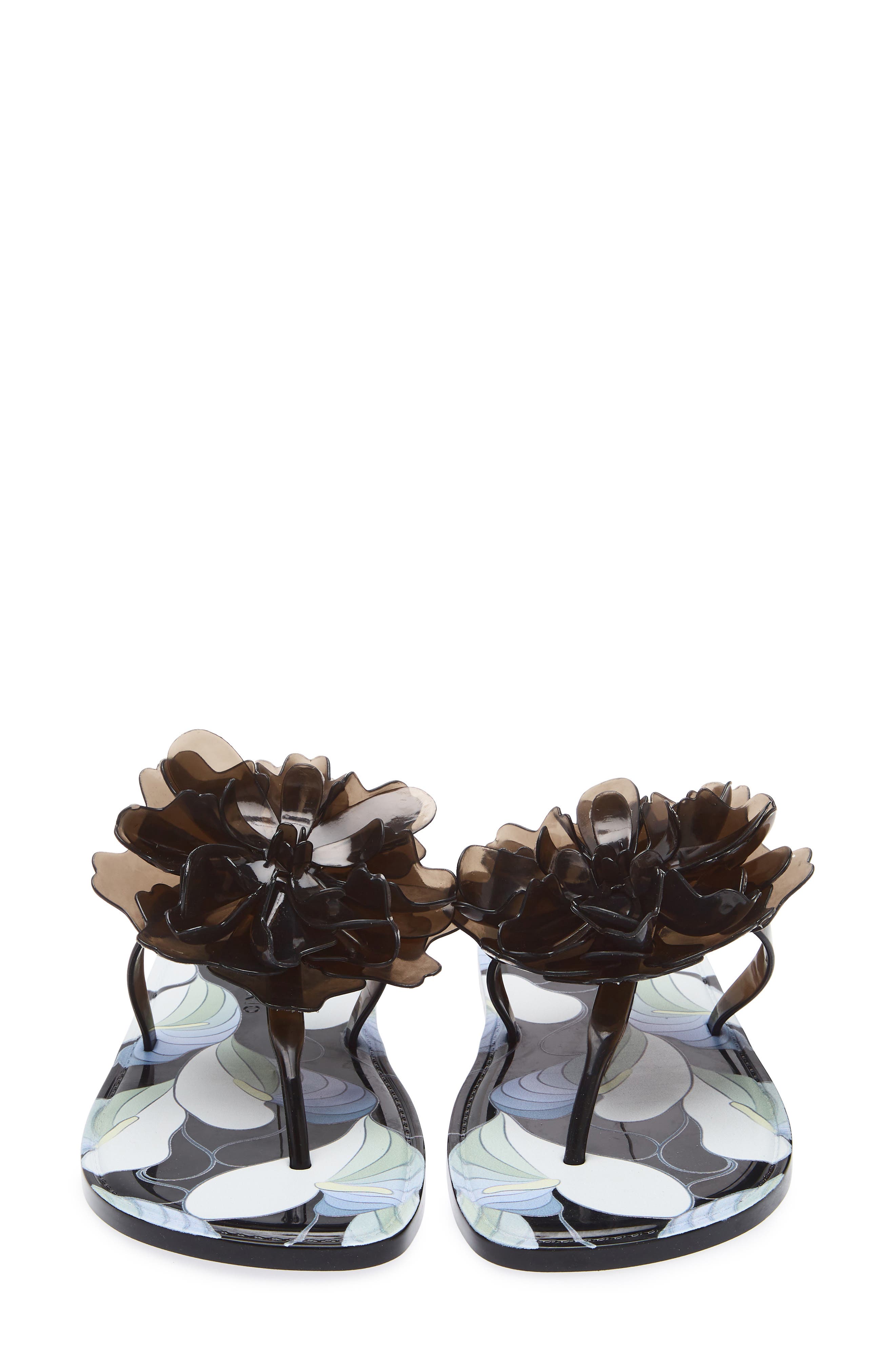 FARM Rio Flower Jelly Flip Flop, Alternate, color, Est Lovely Atrhurium Pb