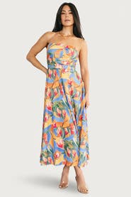 Baltic Børn Solana Strapless Midi Dress
