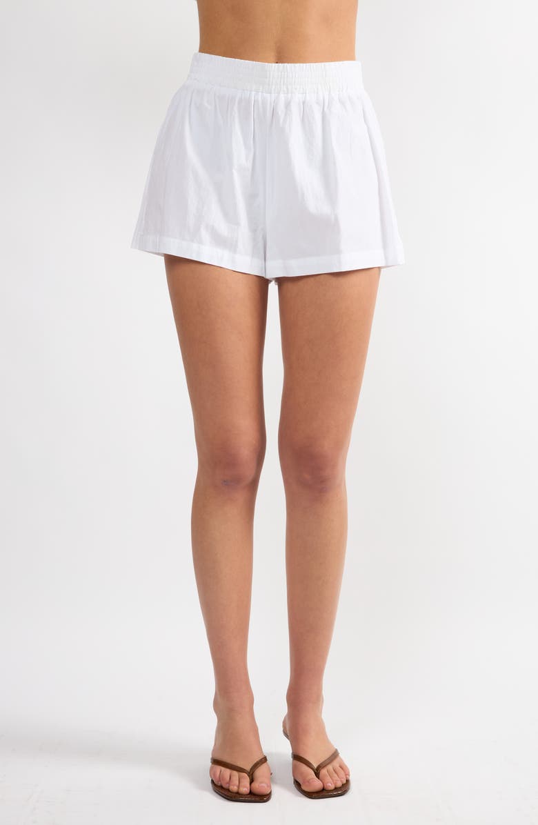 Viens Avec Moi The Everyday Shorts, Main, color, White