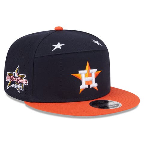 Men's New Era Navy/Orange  Houston Astros 2025 MLB All-Star Game Side Patch 9FIFTY Snapback Hat
