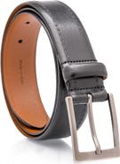 MADE IN ITALY Brogue Leather Belt