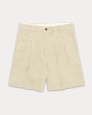 Fortela Beachshort Pleated Linen Shorts