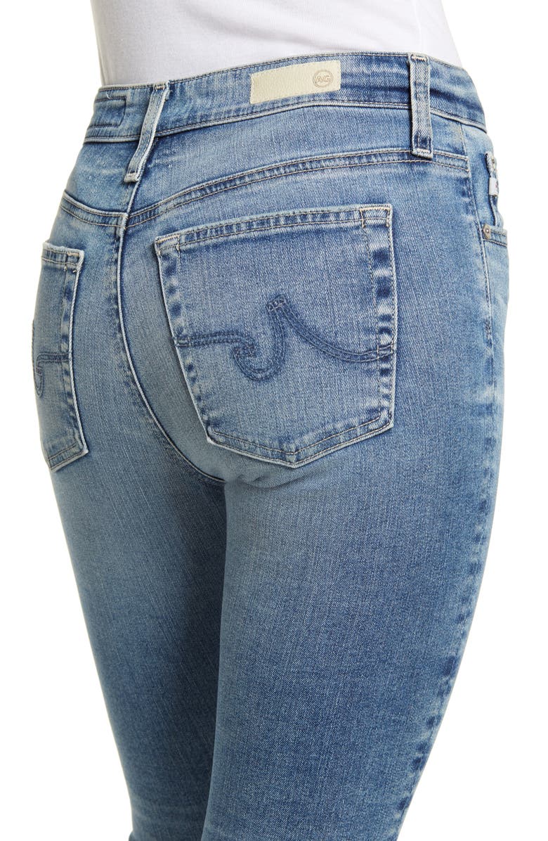 AG Farrah High Waist Skinny Ankle Jeans, Alternate, color, 23 Years Showbiz