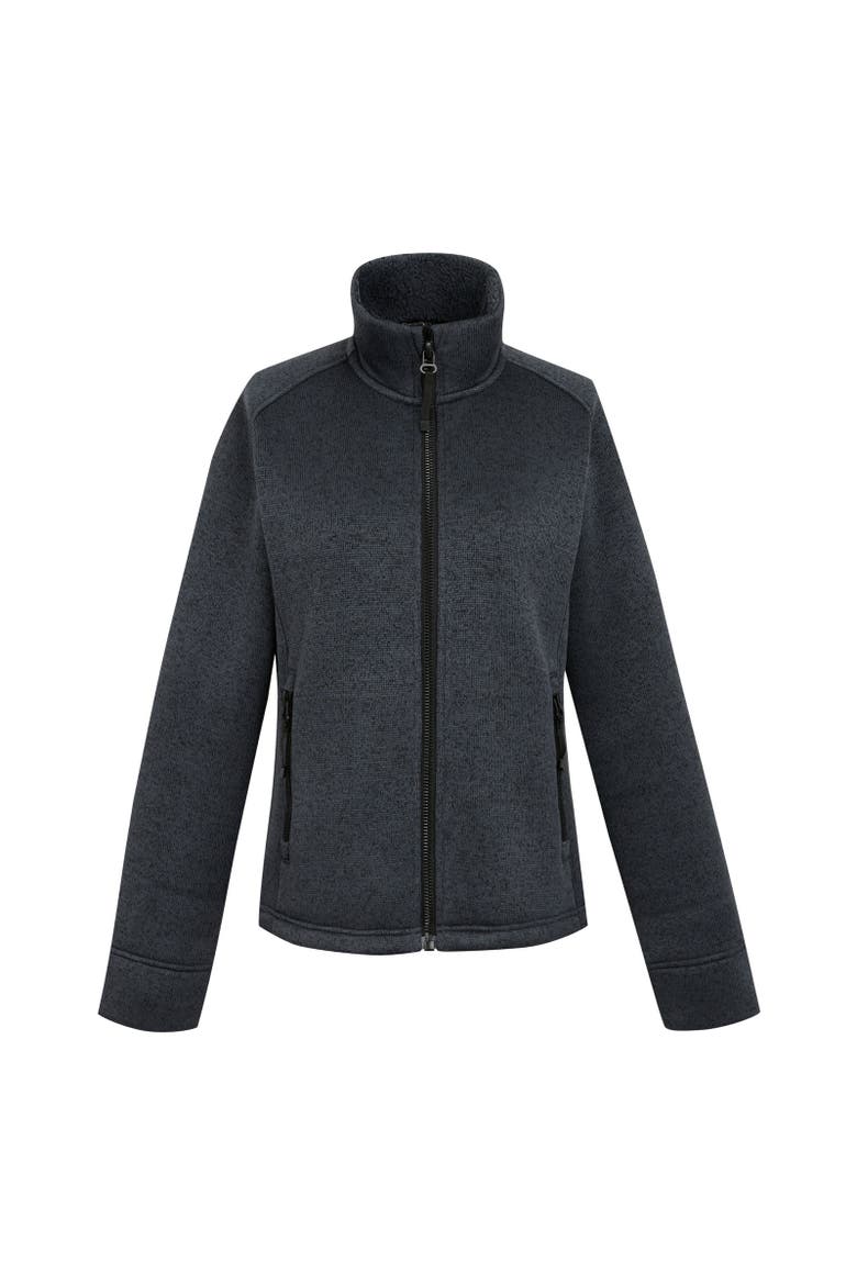 Emilide Full Zip Fleece Jacket, Main, color, Seal Grey