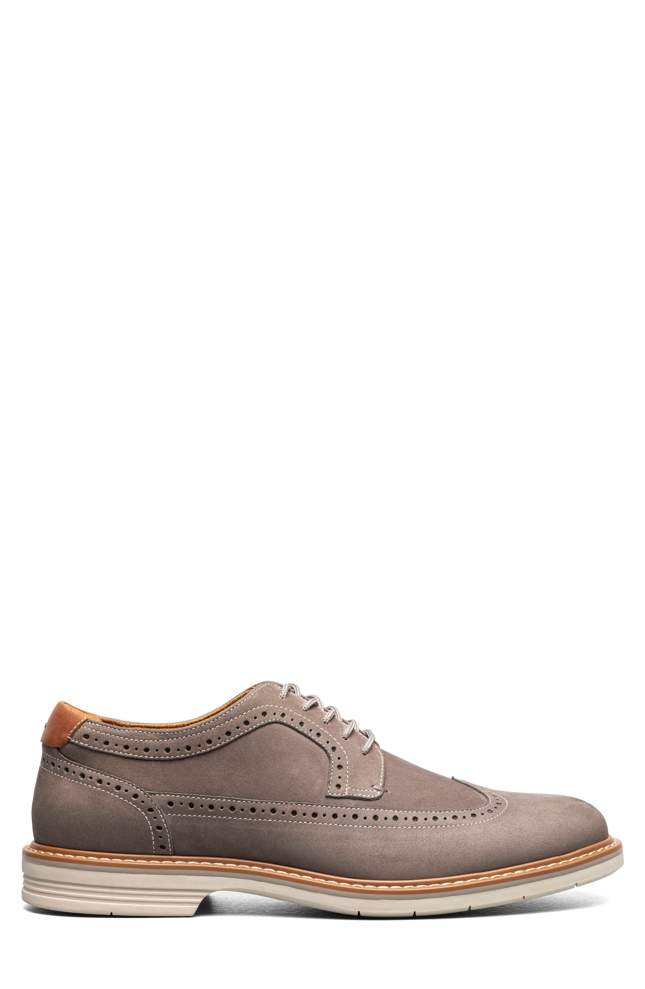 Florsheim Norwalk Wingtip Oxford, Alternate, color, Grey