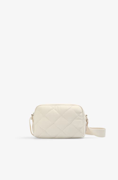 Scalpers Ny Quilted Fabric Bag In White