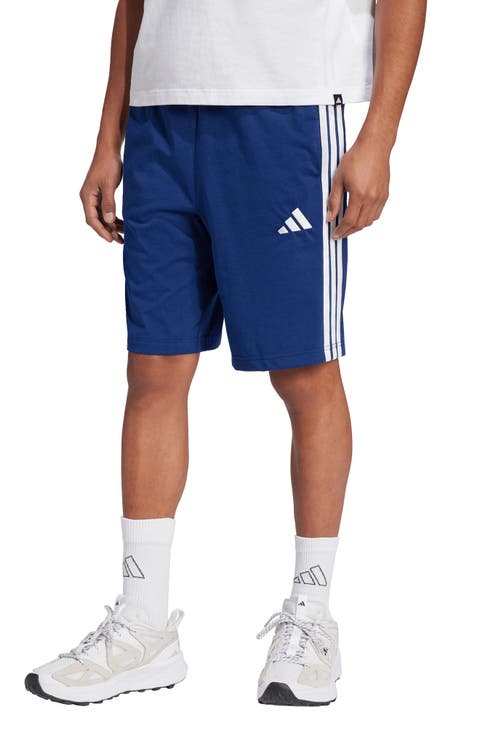 Essentials 3-Stripes Fleece Shorts