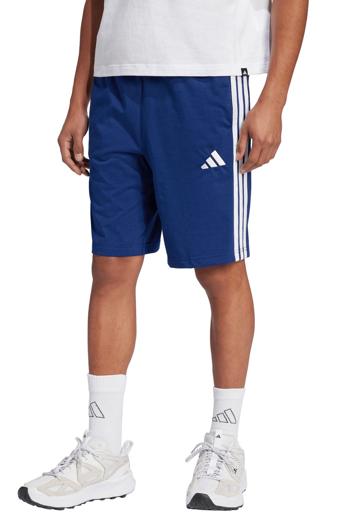 adidas Essentials 3-Stripes Fleece Shorts