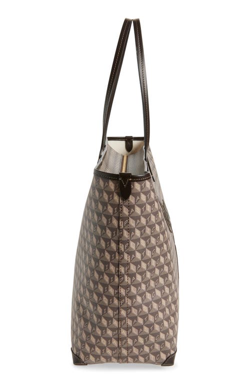 Anya Hindmarch I Am A Plastic Bag Recycled Canvas Tote In Brown