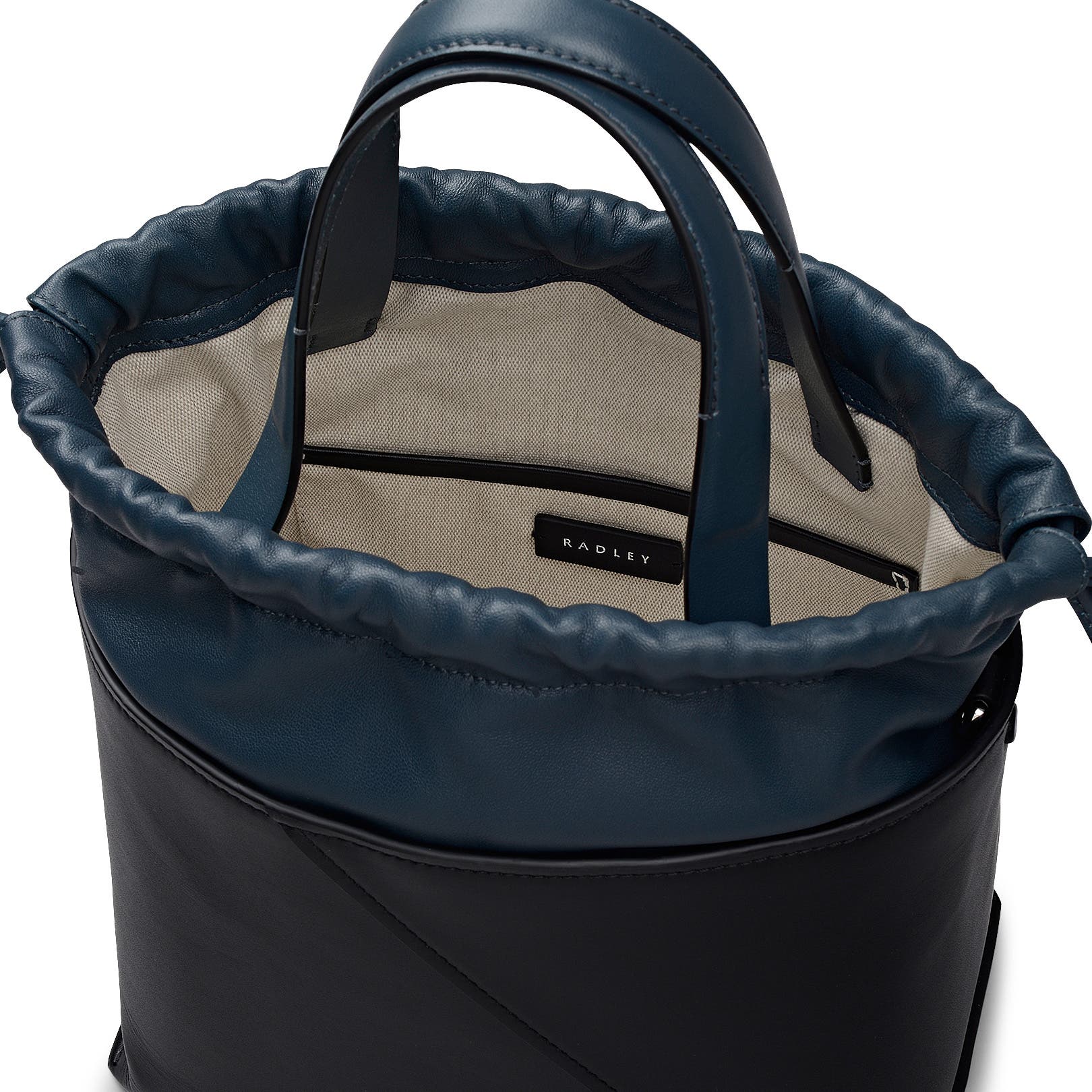 Radley The Portobello Small Drawstring Crossbody Bag, Alternate, color, Black