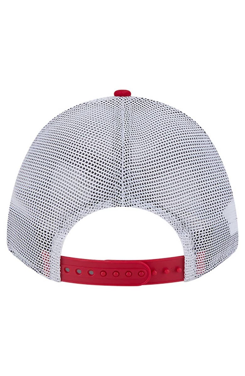 New Era Men
s New Era  Scarlet San Francisco 49ers Side Lines 9FORTY Adjustable Hat, Alternate, color, Scarlet