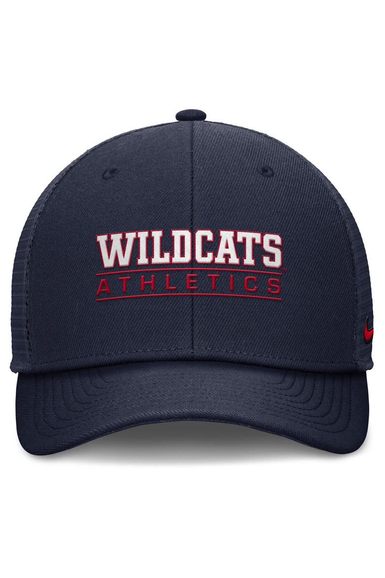 Men's Nike Navy Arizona Wildcats Rise Adjustable Hat, Alternate, color, Navy