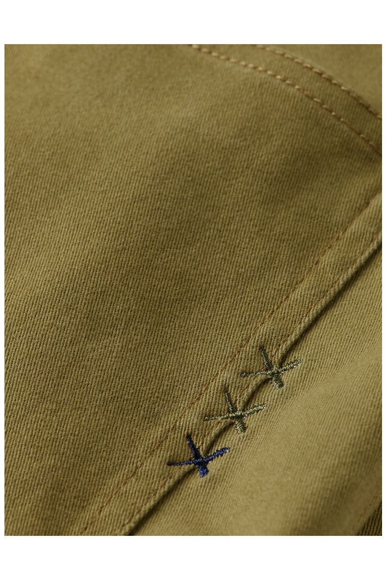 Ralston Slim Fit Five Pocket Stretch Twill Pants, Alternate, color, WASHED MILITARY