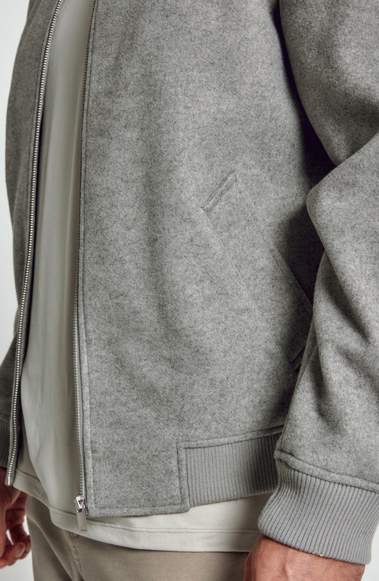 7 Diamonds Braxton Bomber Jacket, Alternate, color, Grey