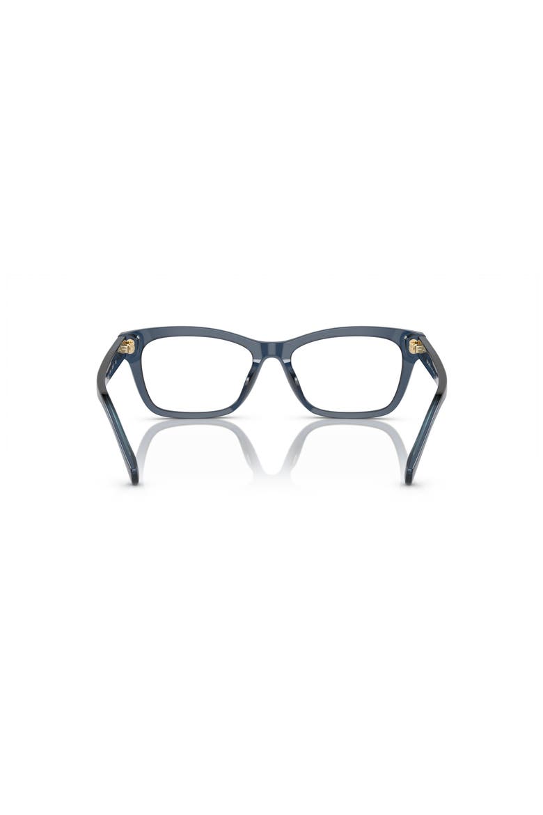 54mm Rectangle optical glasses, Alternate, color, Blue