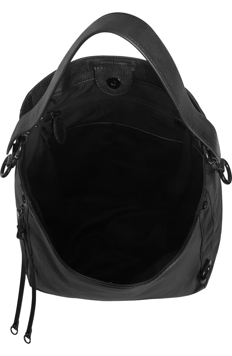 Rebecca Minkoff Mab Leather Hobo Bag, Alternate, color,