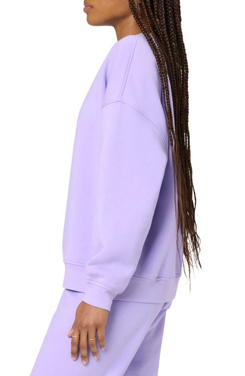 Florence By Mills Cozy Crush Oversize Sweatshirt In Millie Lavender