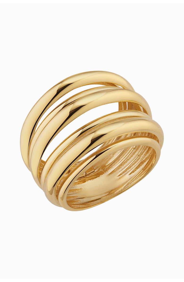 Oradina 10K Yellow Gold Serenity Ring, Main, color, Yellow Gold